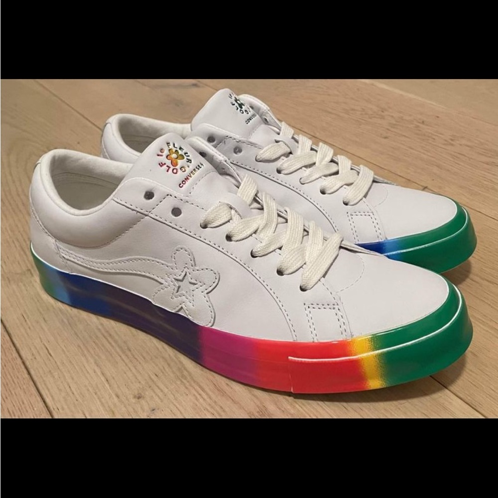 Golf rainbow low tops